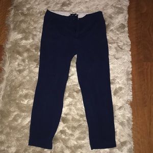 Navy blue slacks